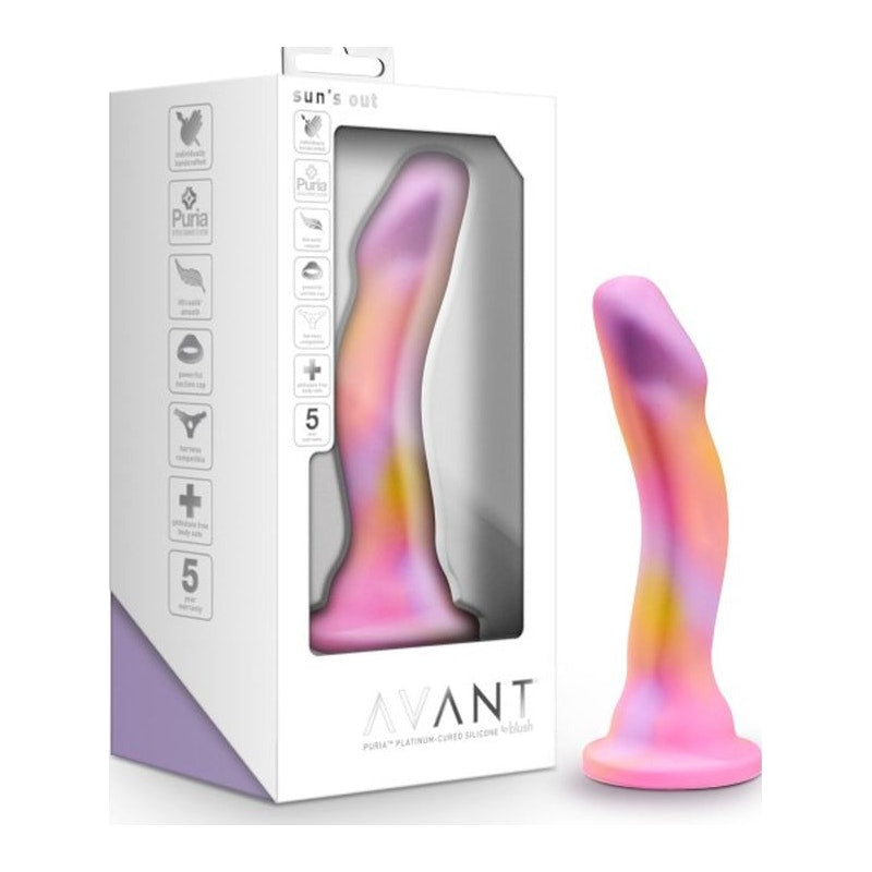 Avant Suns Out Pink Silicone Dildo Pink