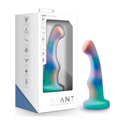 Avant Opal Dreams Aqua Silicone Dildo Aqua