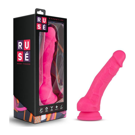 Ruse Hypnotize Hot Pink Dildo Pink