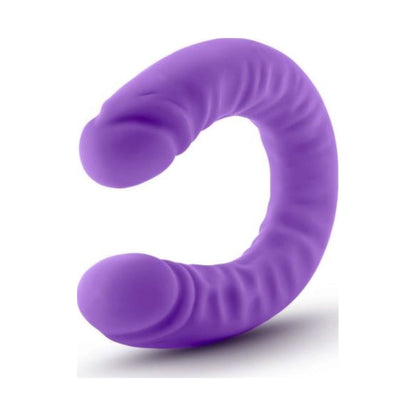 Ruse Silicone Slim 18in Purple Double Dong Purple