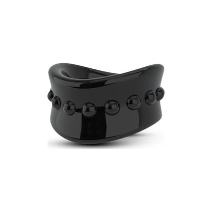 Stay Hard Beef Ball Stretcher Snug 1.5in Black Black