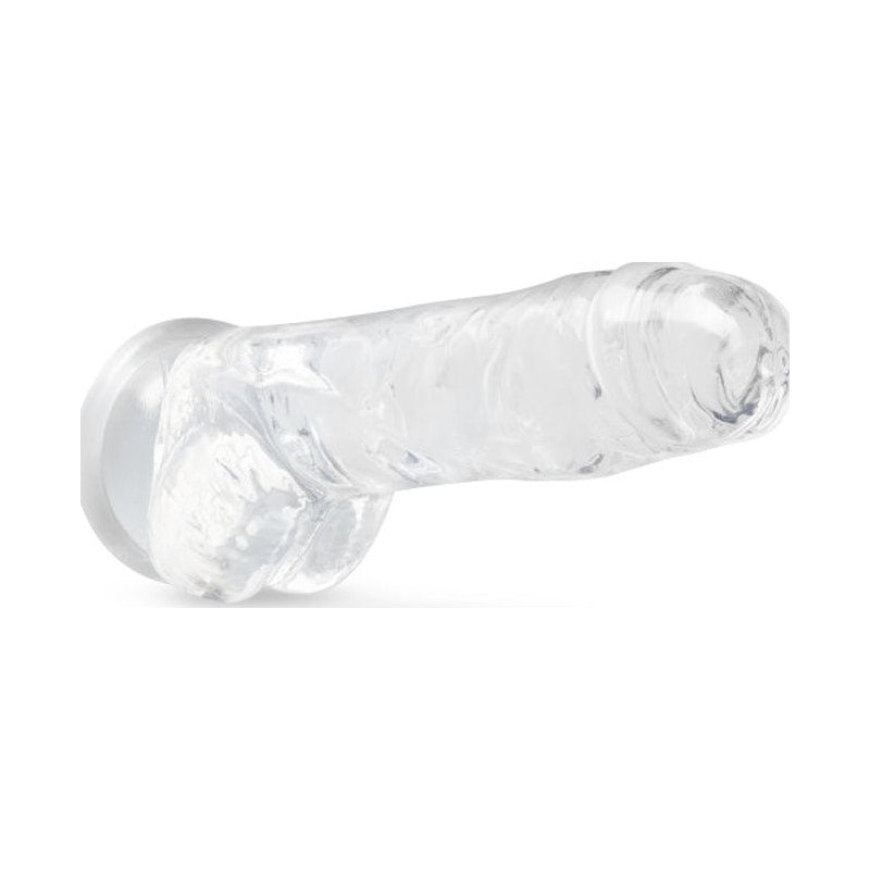 Naturally Yours 8" Crystaline Dildo Diamond Clear