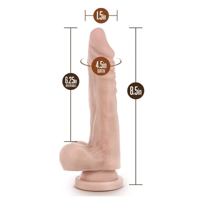 Dr Skin Realistic Cock Stud Muffin Beige Beige