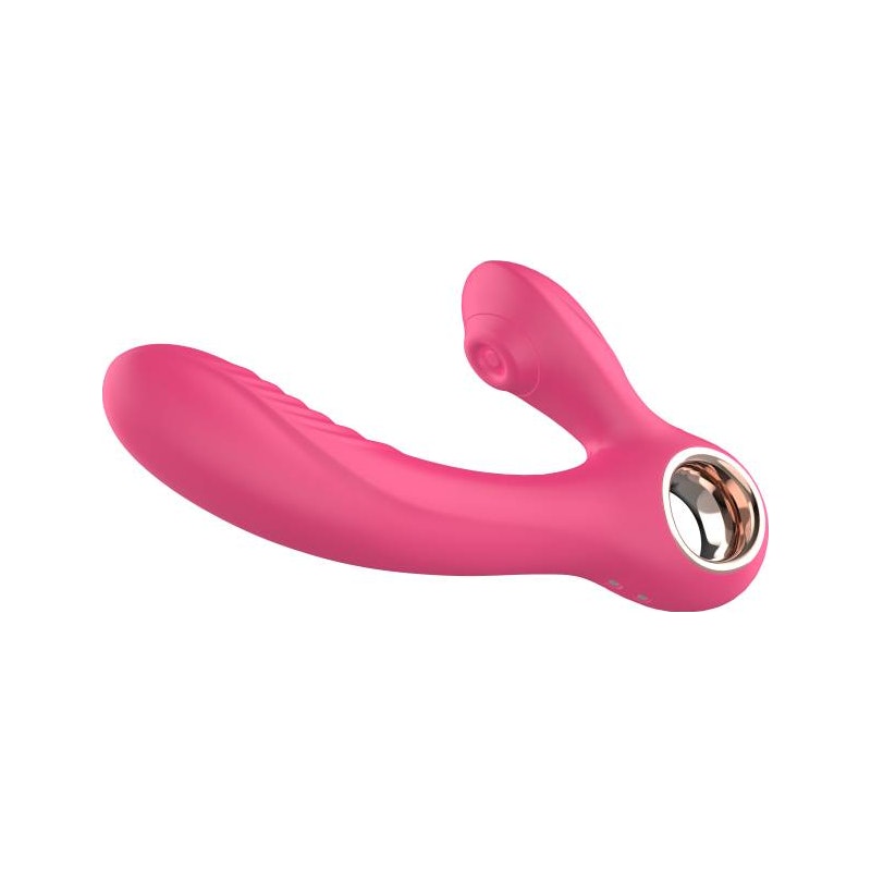 Shibari Beso Warming G-Spot and Clitoral Vibrator Pink