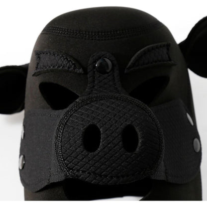 Neoprene Pig Mask Black