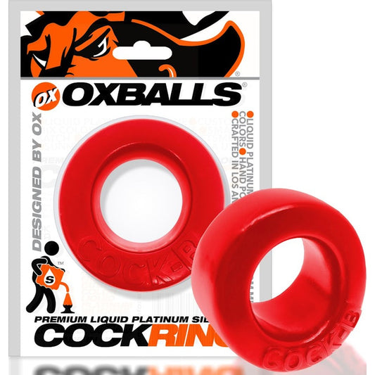 Cock B Bulge Cockring Red Red