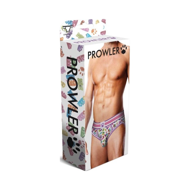 Prowler Gummy Bears Open Back Brief Large Pink