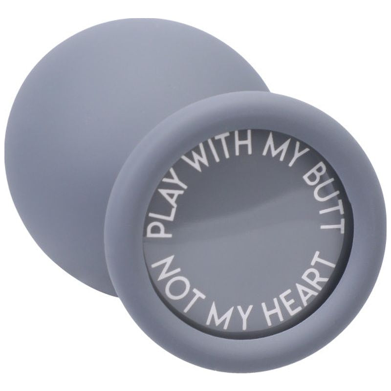 Silicone Anal Butt Plug Trainer 3 Piece Set Grey