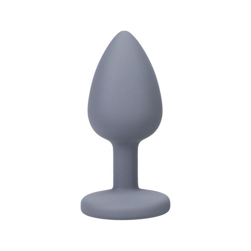 Silicone Anal Butt Plug Trainer 3 Piece Set Grey