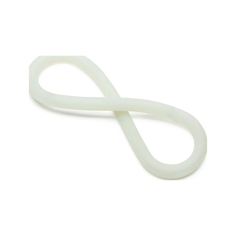 Silicone Hefty Wrap Ring 305mm Glow In The Dark White