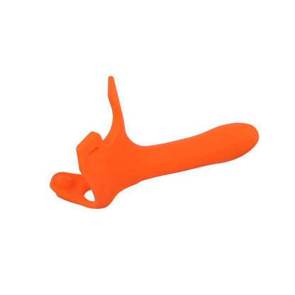 Zoro Strap-On 5.5inch Orange Ultra Comfortable