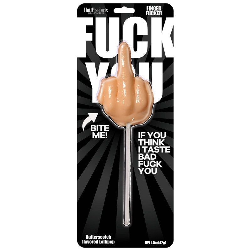 F You Finger Lollipop