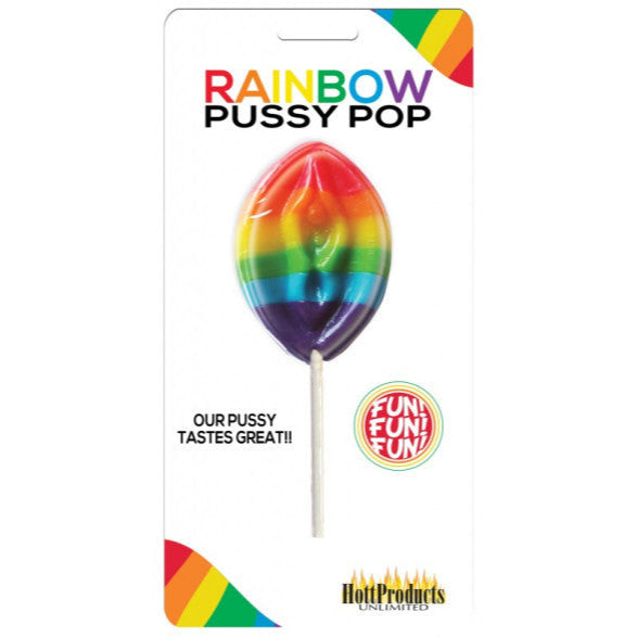 Rainbow Pussy Edible Lollipop by Hott Products