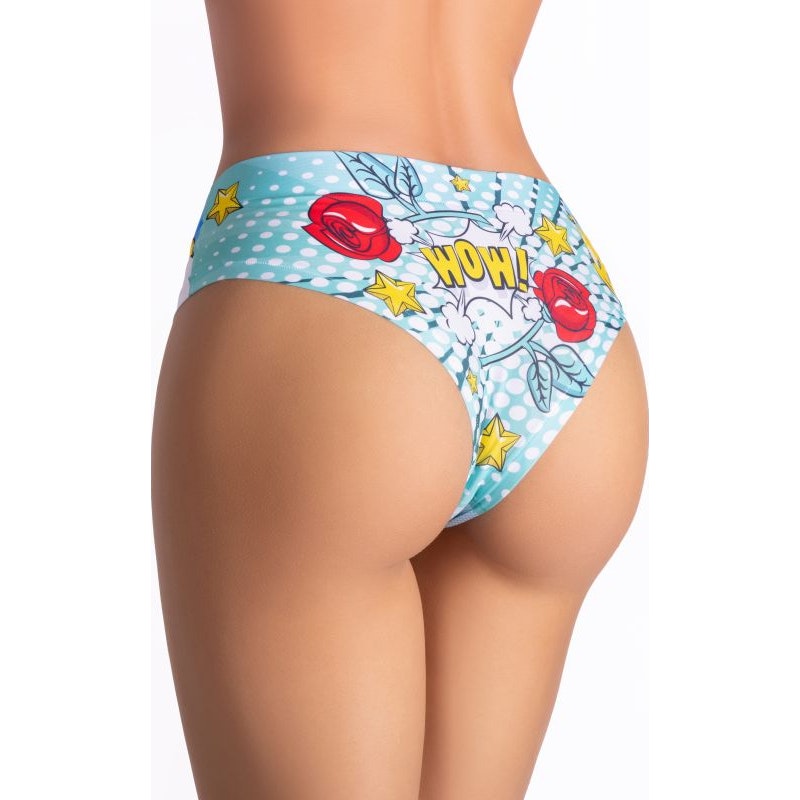 Comics Beach Girl Slip Small Mixed