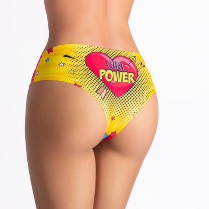 Comics Strong Girl Slip Small Mixed