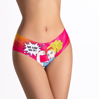 Comics Strong Girl Slip Small Mixed