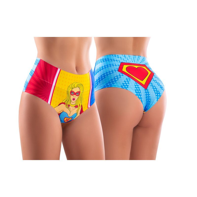 Comics Wonder Girl Hi-Briefs Small Mixed