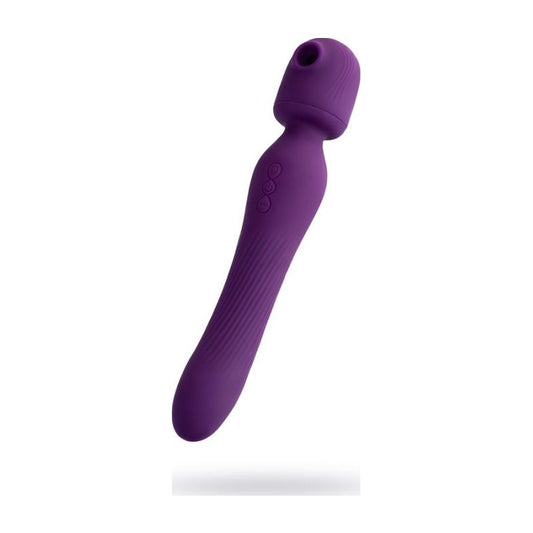 JOS Kisom 2 In 1 Wand Stimulator Violet