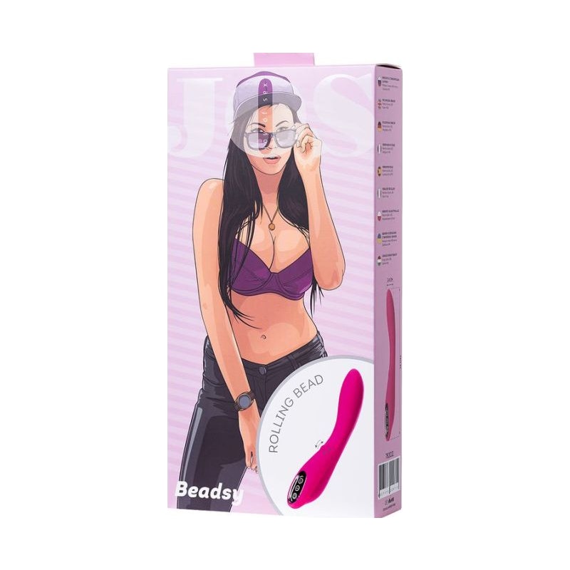 JOS Beadsy Rolling Bead Vibrator Pink