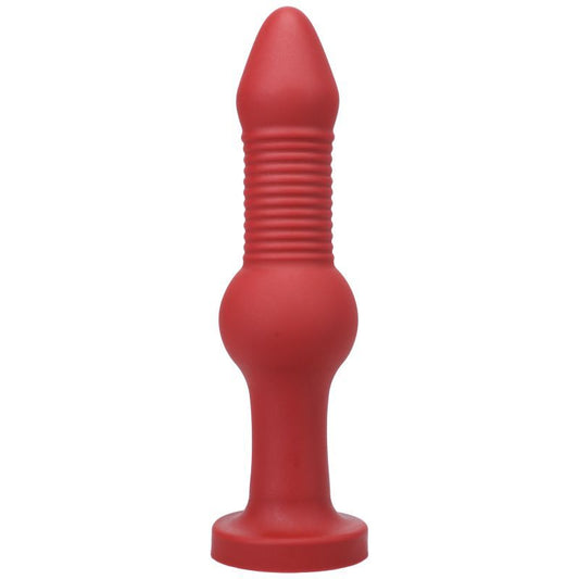 Fido Ribbed Shaft Anal Dildo Ruby