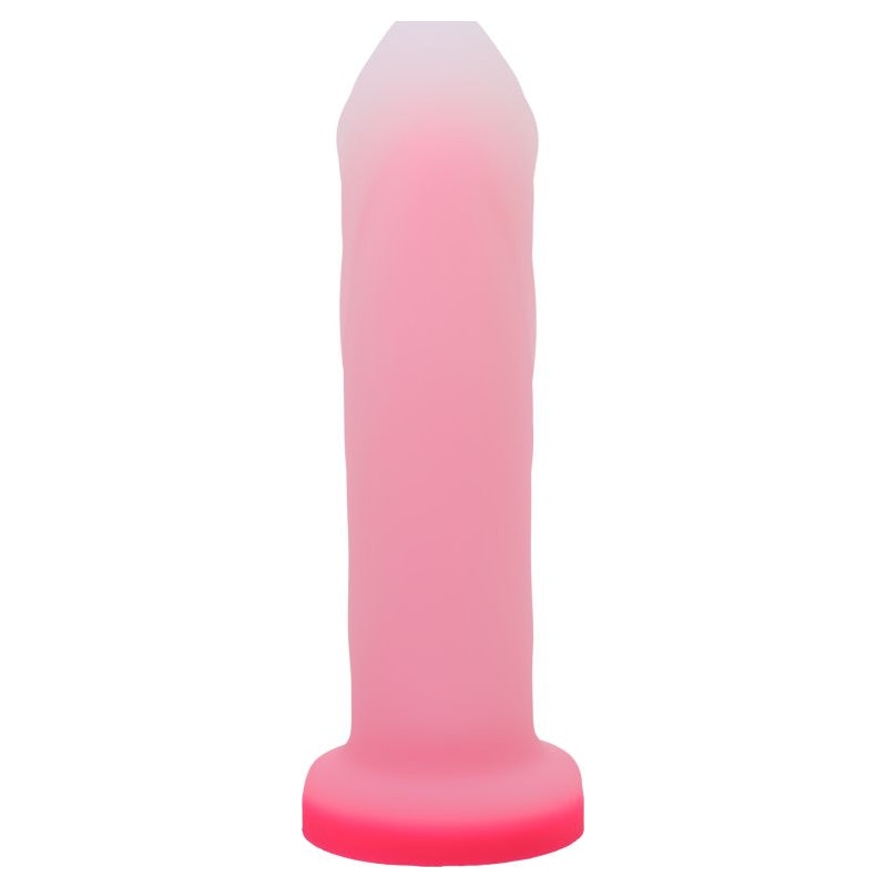 Tantus Cush O2 Dual Density Silicone Dildo – Curved G-Spot Dildo