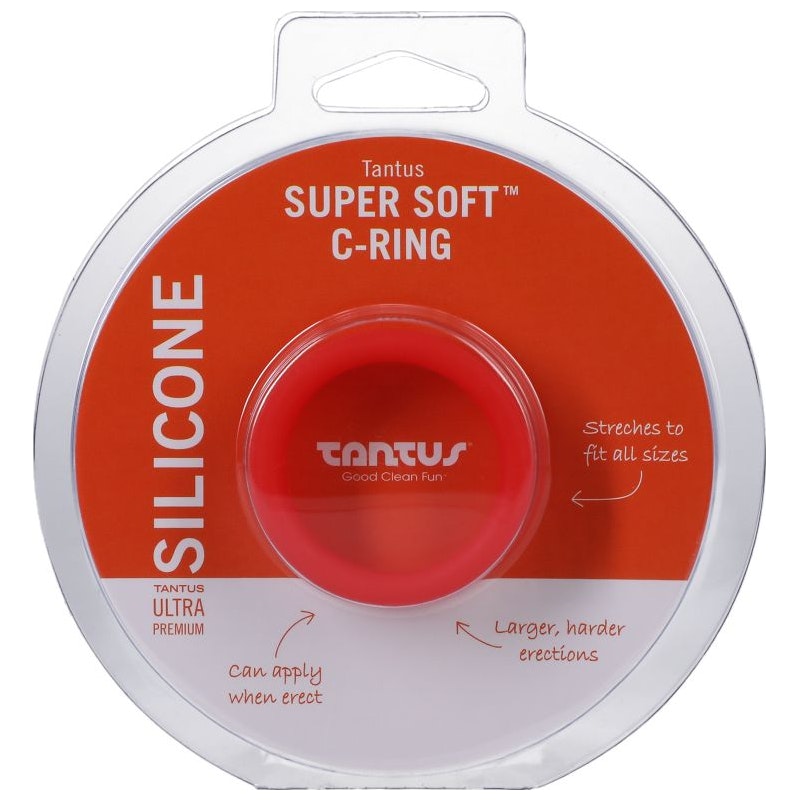 Soft C-Ring Crimson Red