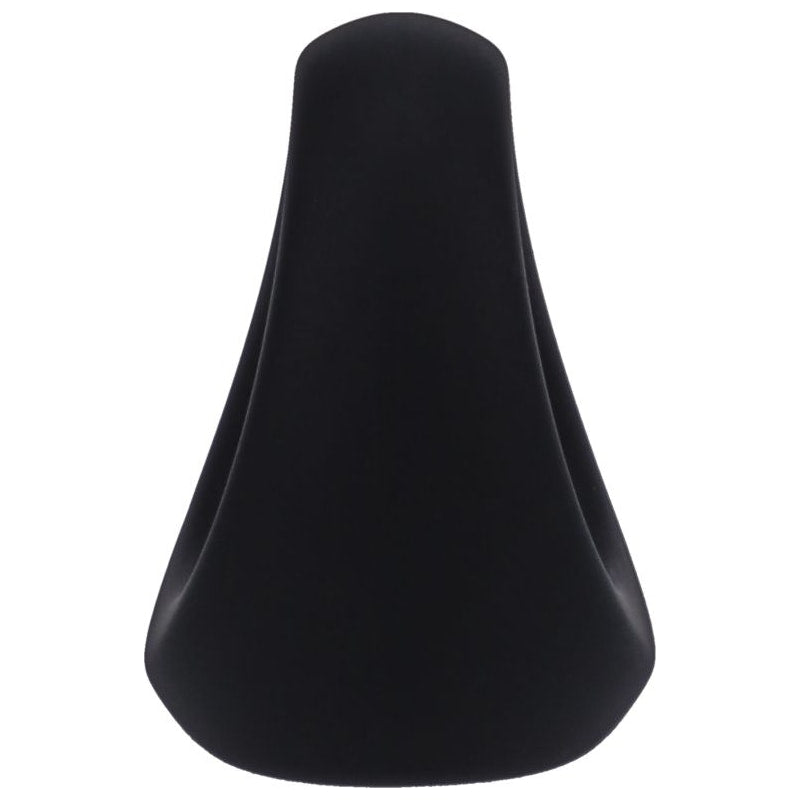 Stirrup Silicone Cock Ring Onyx Black