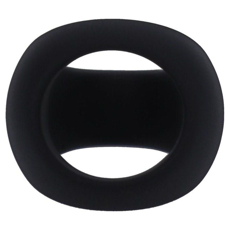 Stirrup Silicone Cock Ring Onyx Black