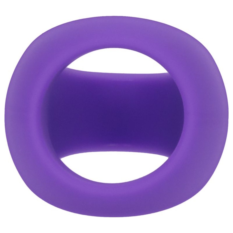 Stirrup Silicone Cock Ring Lilac Purple