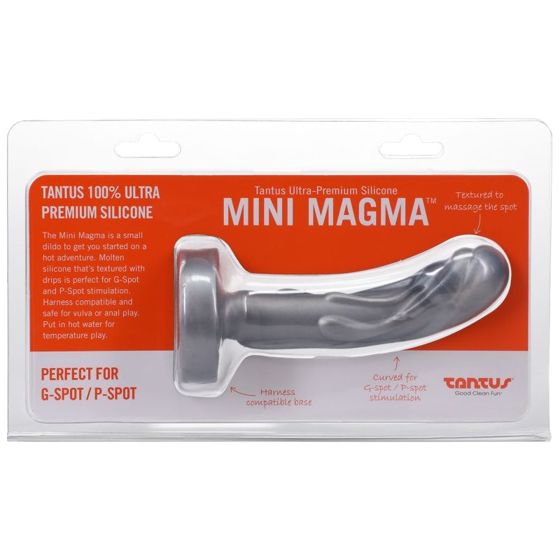 Mini Magma Dildo Silver Silver