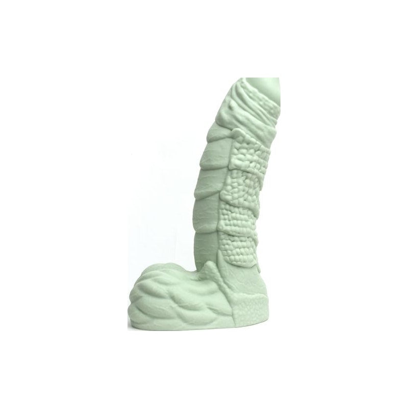 Willie Liquid Silicone Dildo Medium Medium Green