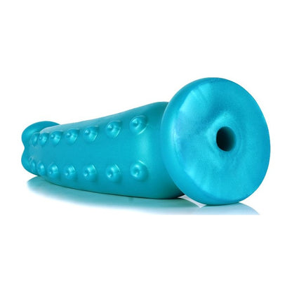 OctoCock Liquid Silicone Dildo Medium Medium Silver