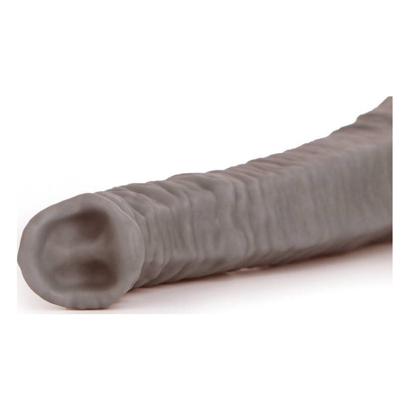 Dexter Liquid Silicone Dildo Medium Medium Grey