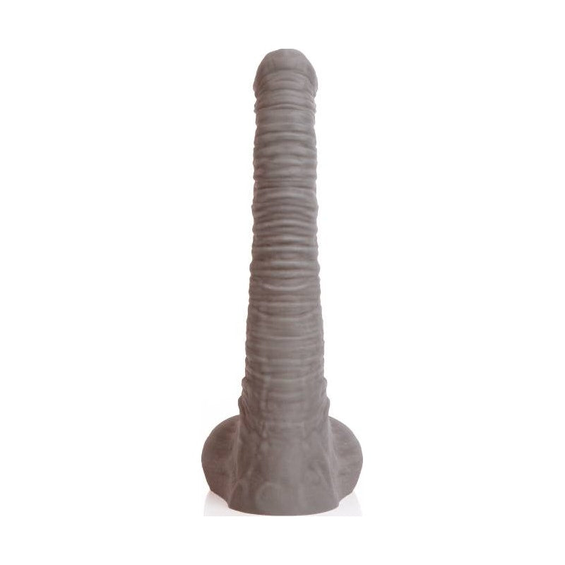 Dexter Liquid Silicone Dildo Medium Medium Grey