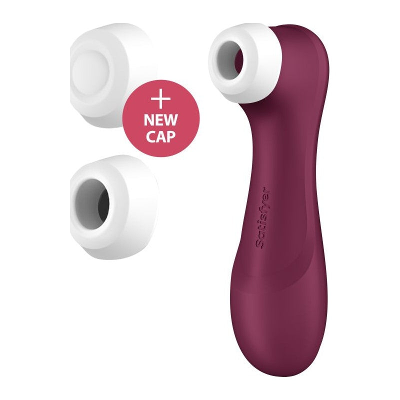 Satisfyer Pro 2 Gen 3 Clitoral Stimulator Wine Red