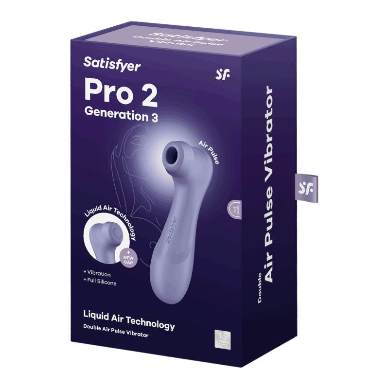 Satisfyer Pro 2 Gen 3 Clitoral Stimulator Lilac Purple