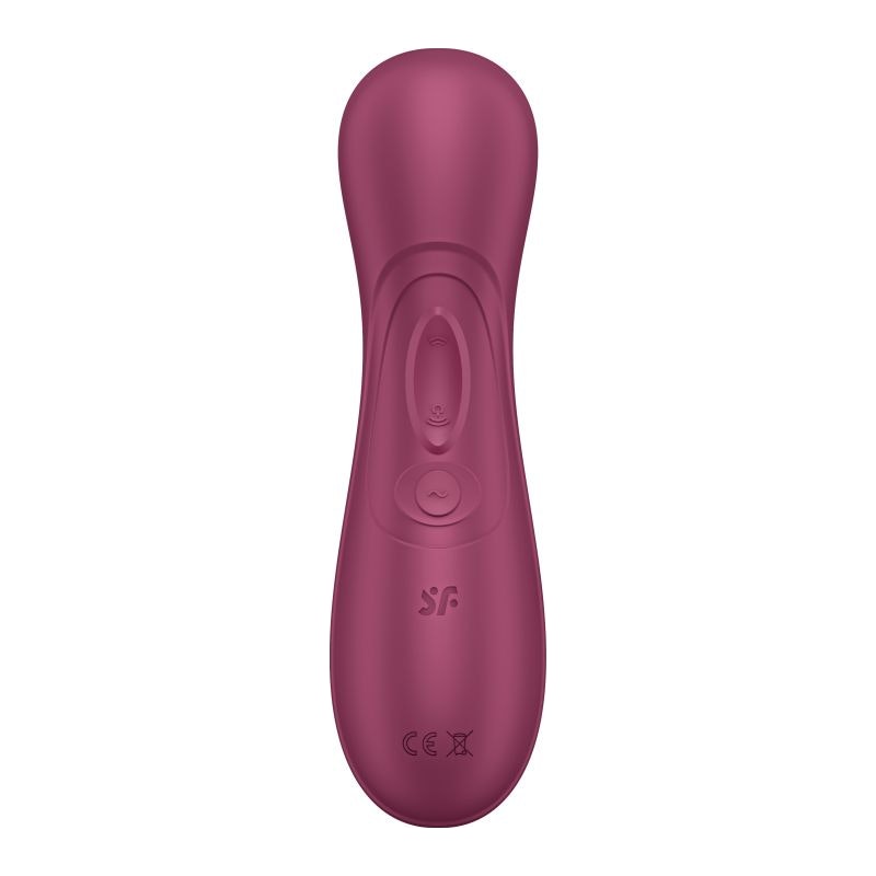 Satisfyer Pro 2 Gen 3 App Control Clitoral Stimulator Wine Red