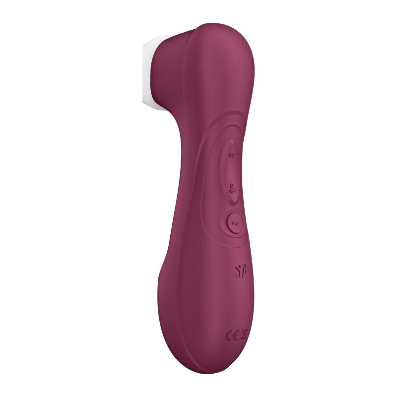 Satisfyer Pro 2 Gen 3 App Control Clitoral Stimulator Wine Red