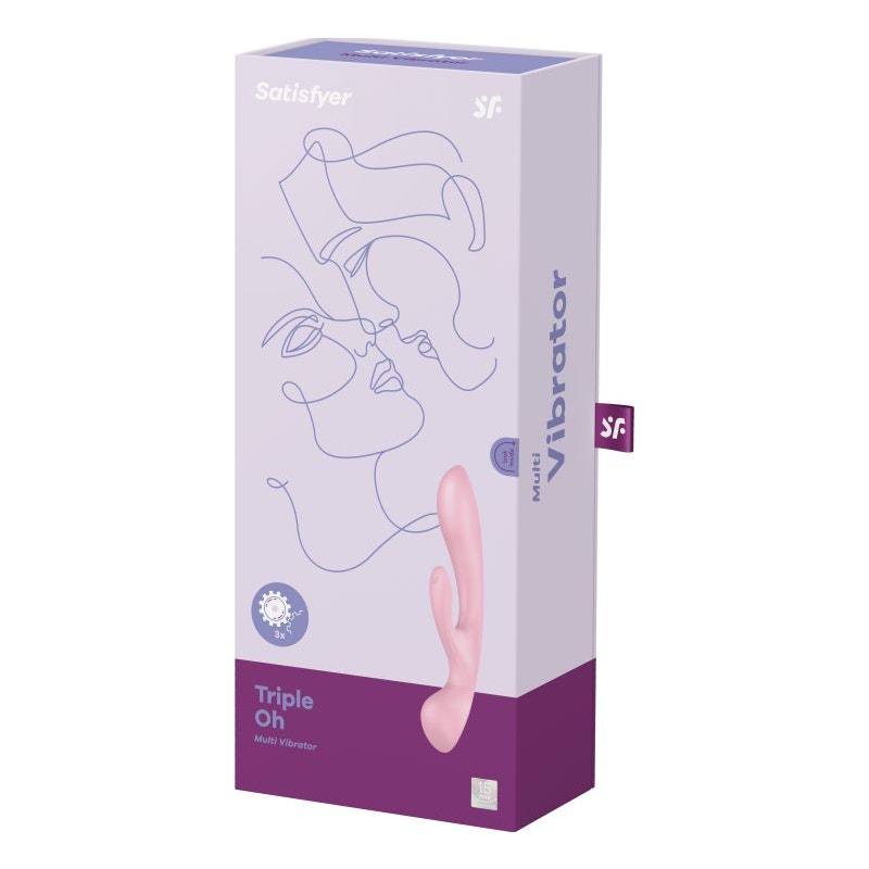 Satisfyer Triple Oh Pink Pink