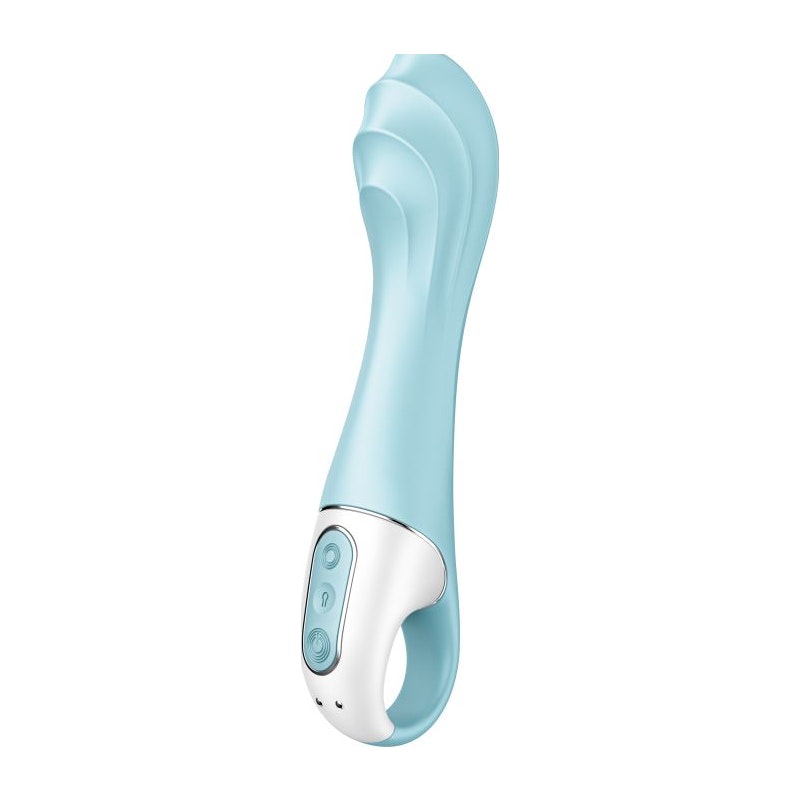 Satisfyer Air Pump Vibrator 5+ Blue Blue