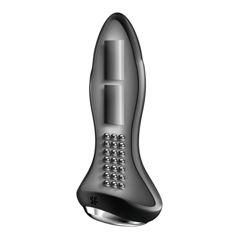 Satisfyer Rotator Butt Plug 1+ Vibrating App Connect Black