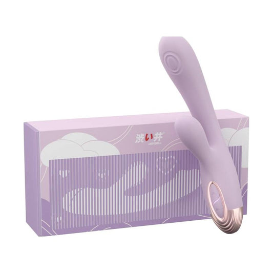 Pada Rabbit and G-Spot Pulsing Vibrator Purple Purple