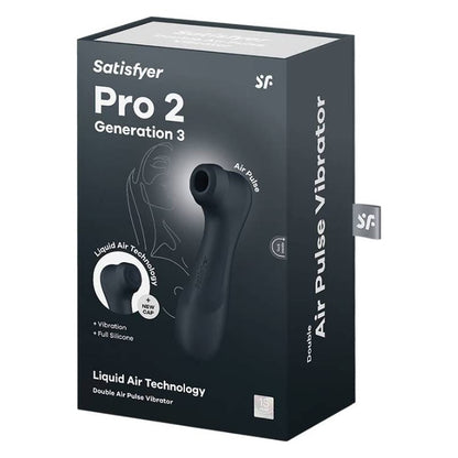 Satisfyer Pro 2 Gen 3 Clitoral Stimulator Black Grey