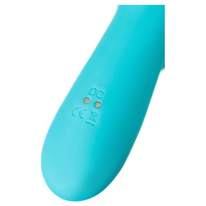 JOS Merry Swirl Rotating Shaft Rabbit Vibrator Blue Blue