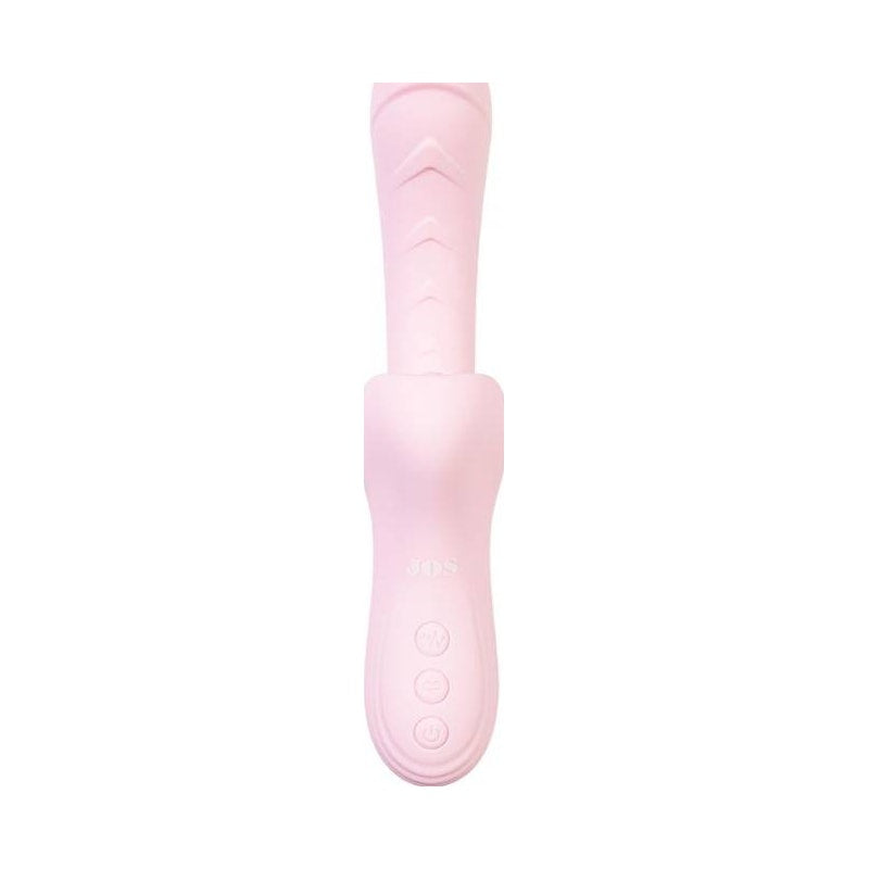 JOS Orali G-Spot Vibrator with Massaging Tongue Pink