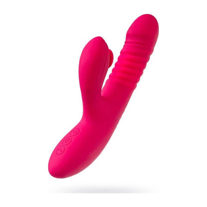 JOS Seri Thrusting Vibrator with Clitoral Stimulator Pad