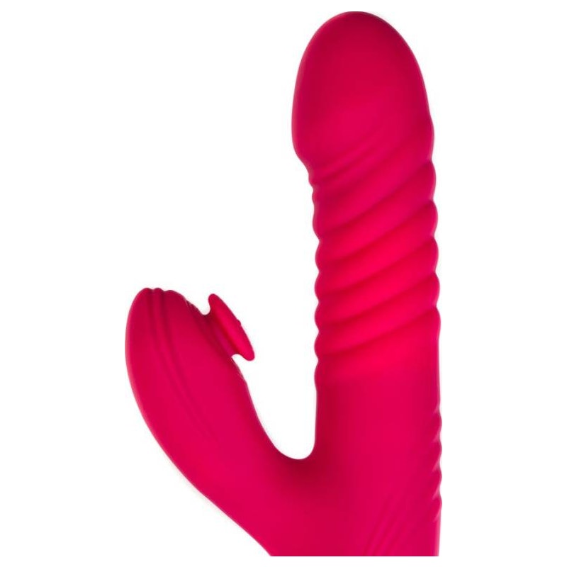 JOS Seri Thrusting Vibrator with Clitoral Stimulator Pad