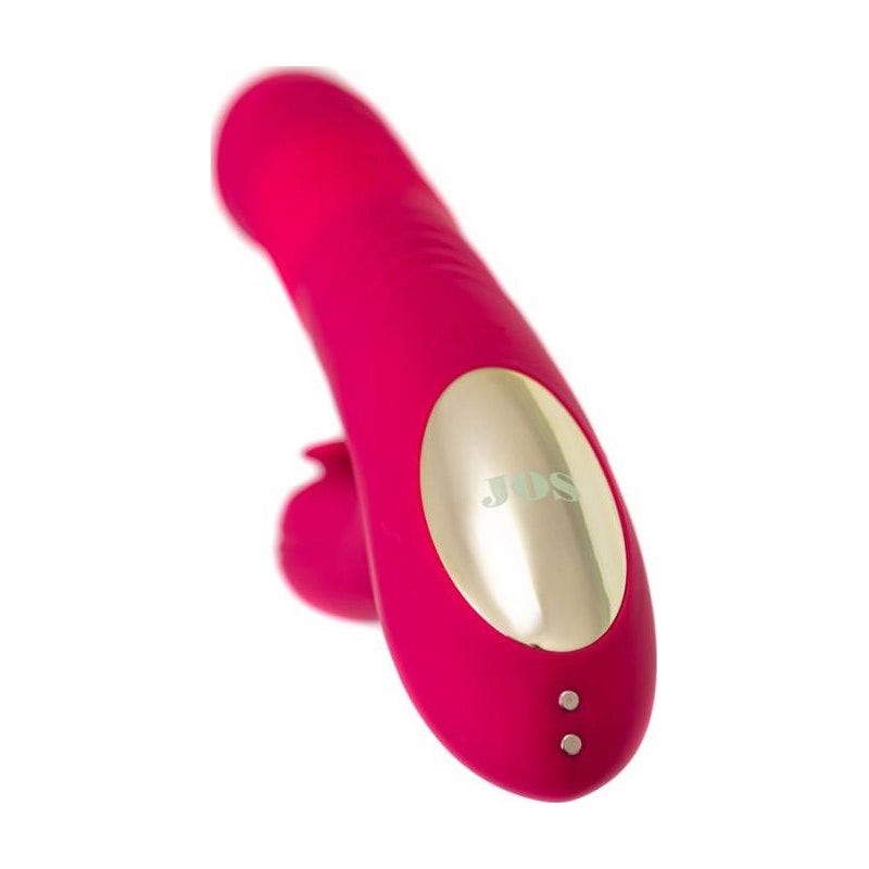 JOS Seri Thrusting Vibrator with Clitoral Stimulator Pad