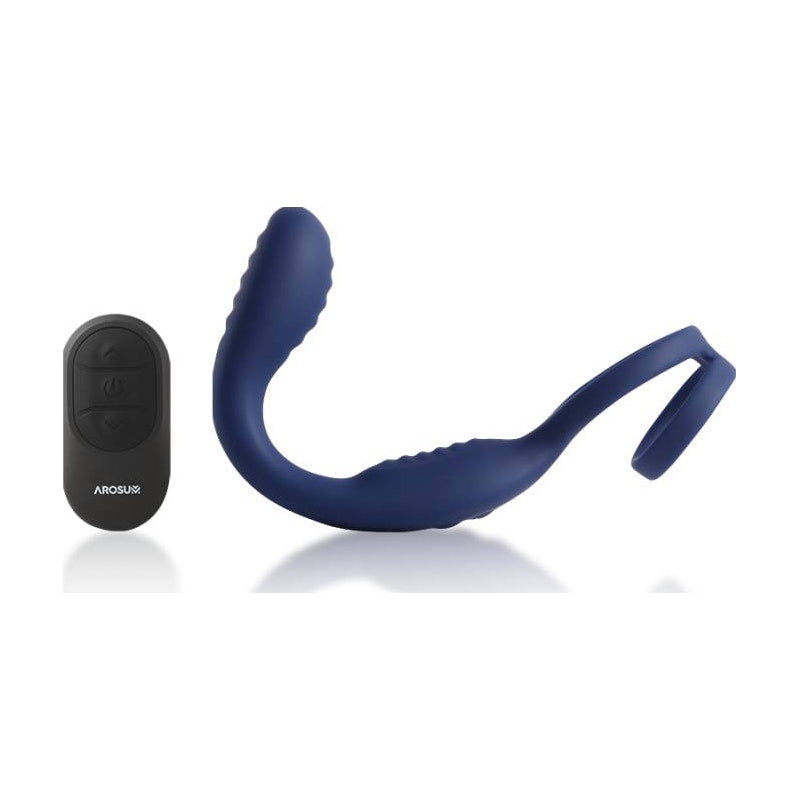 VibraDuo Vibrating Butt Plug & Prostate Massager with Cockring