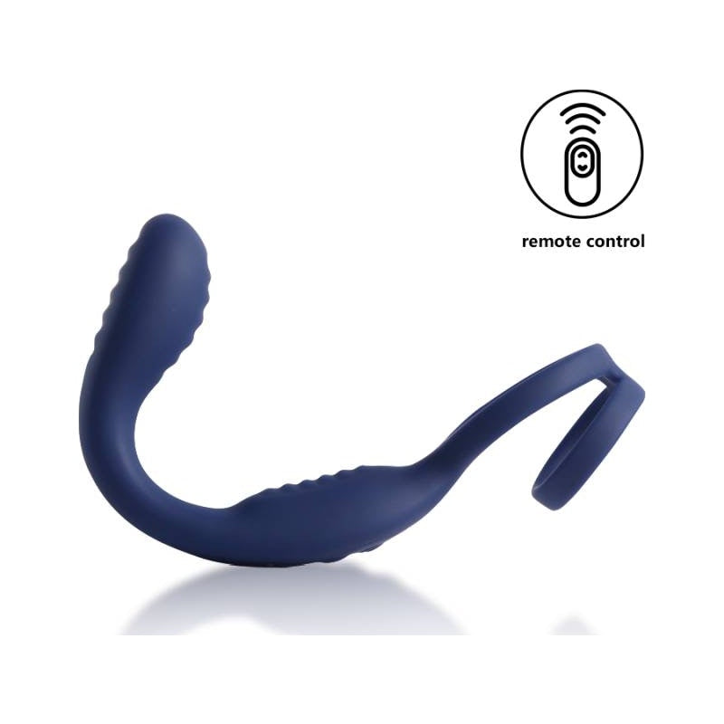 VibraDuo Vibrating Butt Plug & Prostate Massager with Cockring